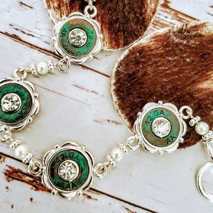 12 Gauge Shell Boho Bracelet